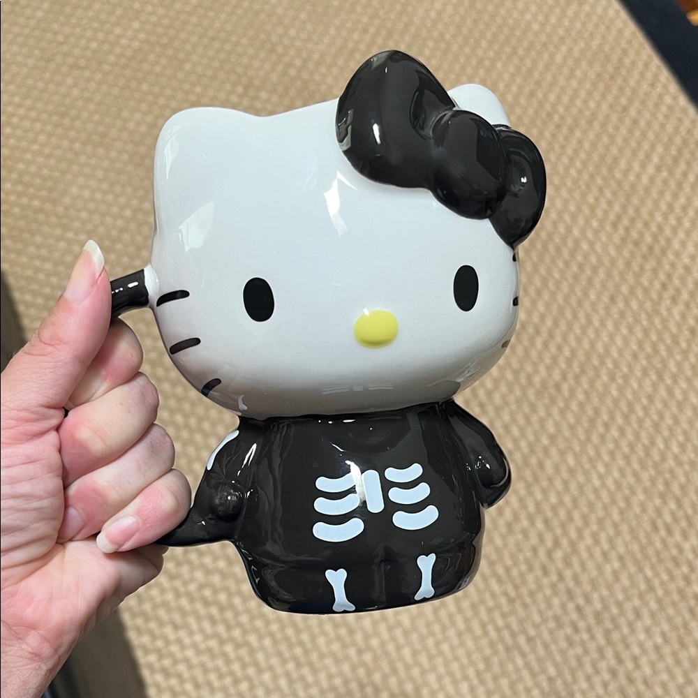 Hello Kitty Skeleton Mug